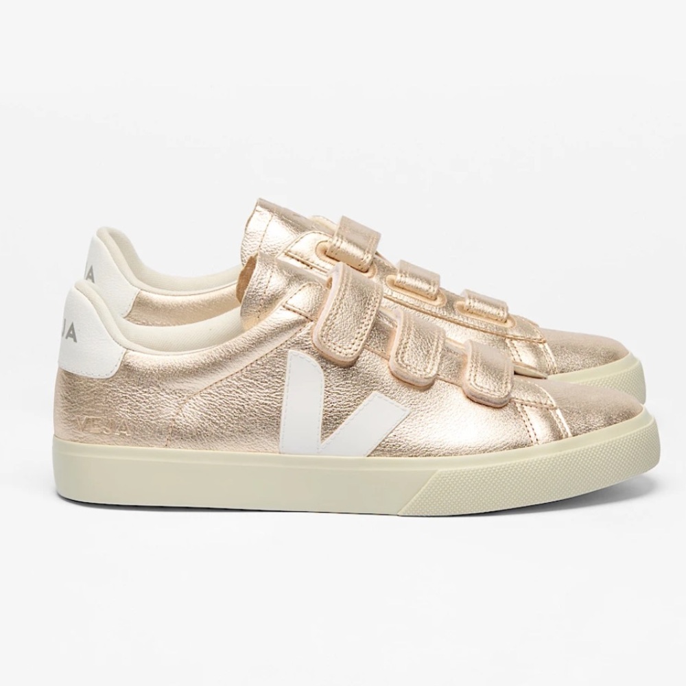 💛NWT WOMENS RECIFE LEATHER PLATINE WHITE SNEAKERS SIZE 40 - Picture 3 of 14